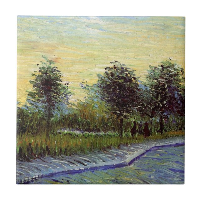 Carreau Allée dans le parc de Voyer d'Argenson par Vincent (Devant)