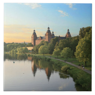 Carreau Allemagne, Aschaffenburg, Schloss (château)