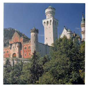 Carreau Allemagne, Bavière, Château de Neuschwanstein.