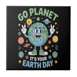 Carreau Allez planète c'est votre jour de la Terre