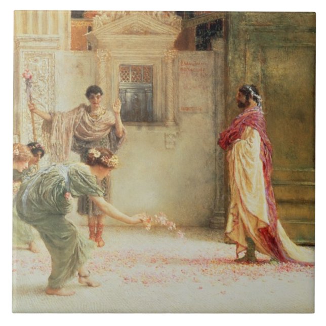 Carreau Alma-Tadema| Caracalla : AD 211, 1902 (Devant)