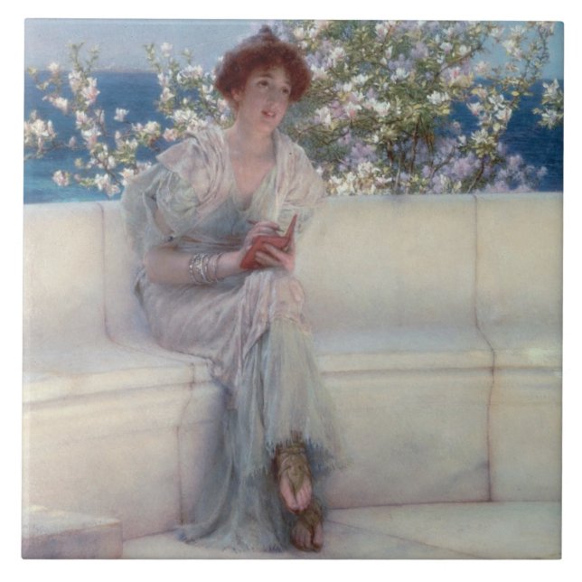 Carreau Alma-Tadema | l'année est au ressort (Devant)