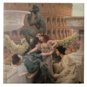 Carreau Alma-Tadema   le Colisé, 1896