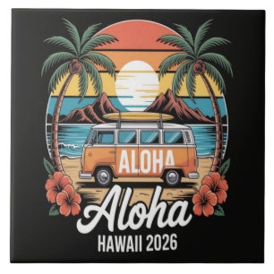 Carreau Aloha Hawaï 2026