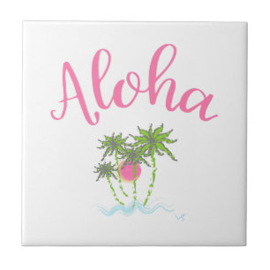 Carreau Aloha Plages Style Hawaïen Summera