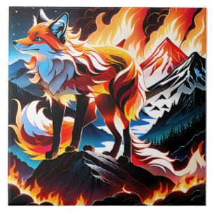 Carreau Alors que la chaleur du soleil matinal réchauffe s