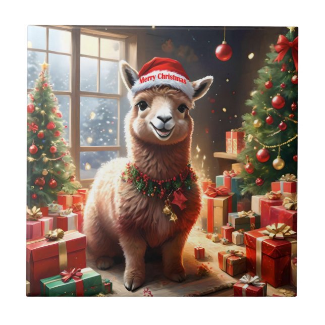 Carreau "Alpaca présente : Un conte de Noël" (Devant)