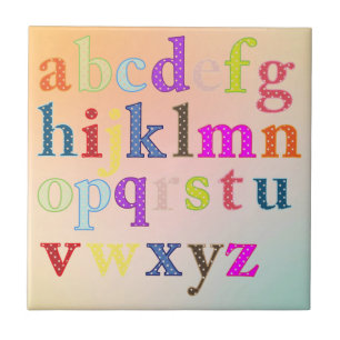 Carreau Alphabet