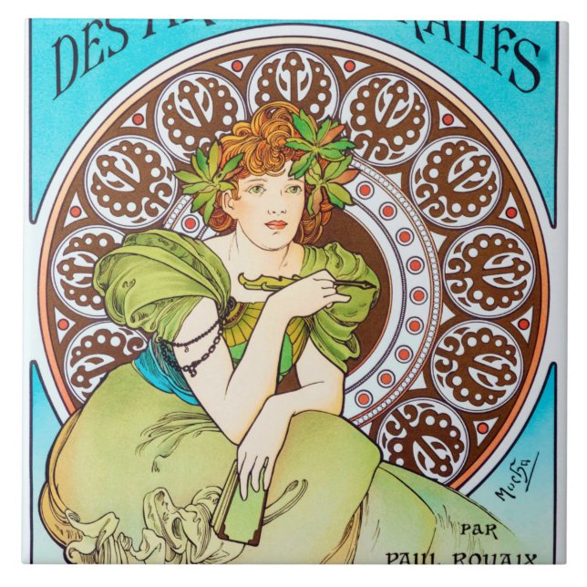 Carreau Alphonse Mucha (Devant)