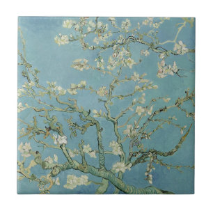 Carreau Amande Blossom par Vincent Van Gogh Carrelage céra