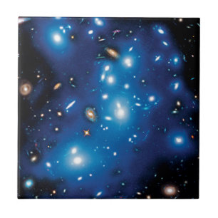 Carreau Amas de galaxies Abell 2744, photo spatiale de Pan