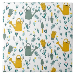 Carreau Amateurs de jardinage : arrosage, canettes, gants,