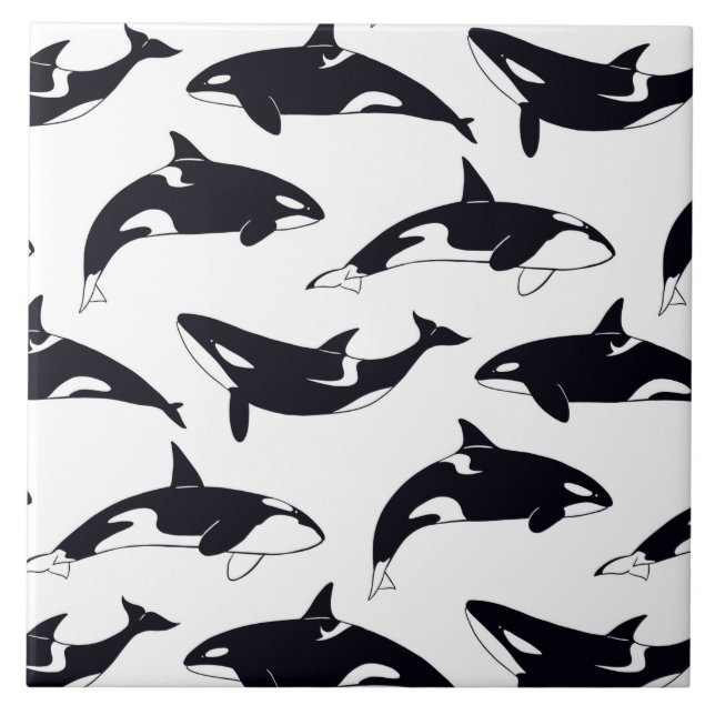 Carreau Amazing orca tile (Devant)