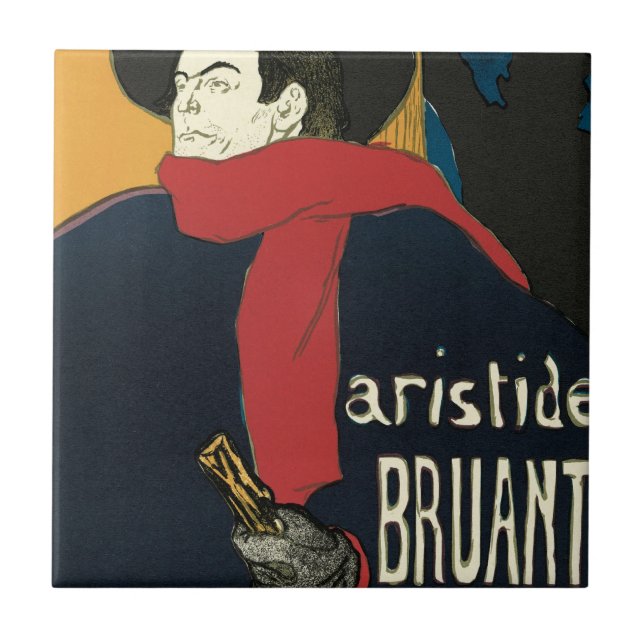 Carreau Ambassadeurs, Aristide Bruant par Toulouse Lautrec (Devant)