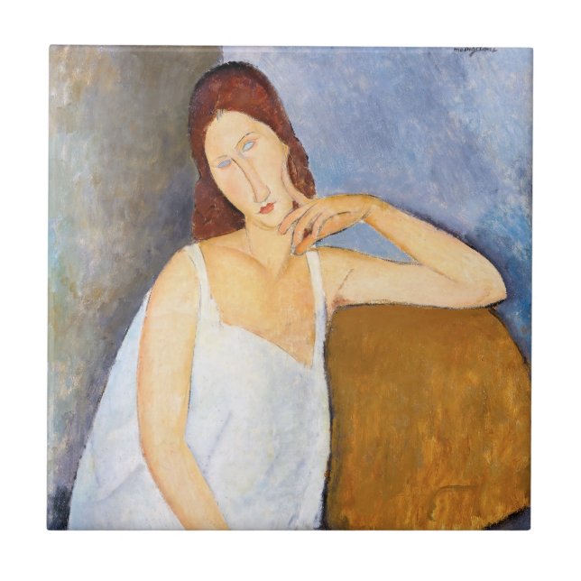 Carreau Amedeo Modigliani - Jeanne Hebuterne (Devant)