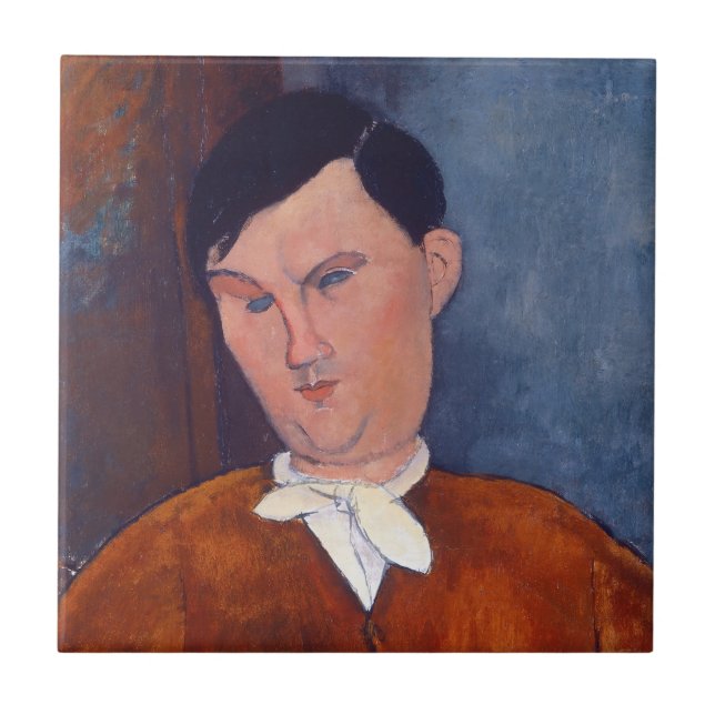 Carreau Amedeo Modigliani - Monsieur Deleu (Devant)