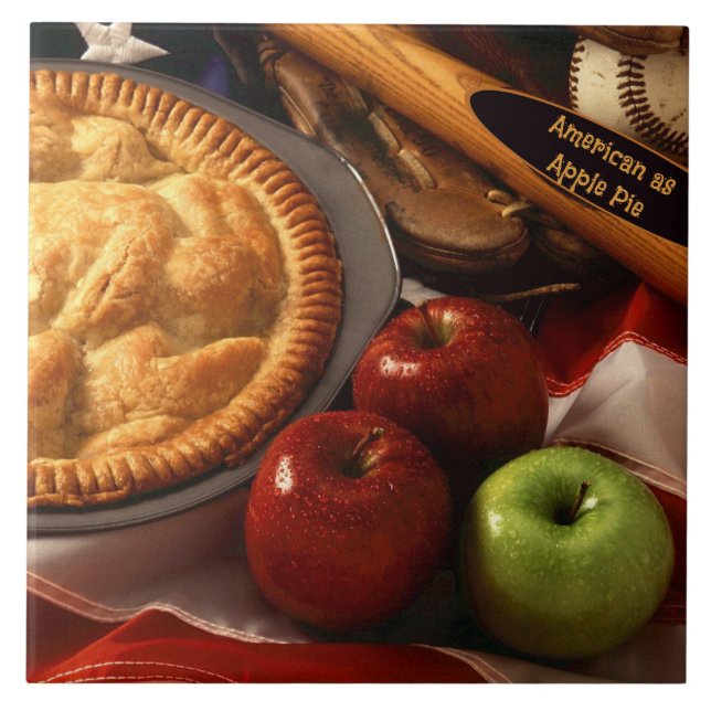 Carreau Américain comme tarte à la pomme (Devant)