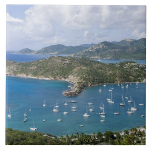 Carreau Amérique du Nord, Caraïbes, Antigua. Anglais