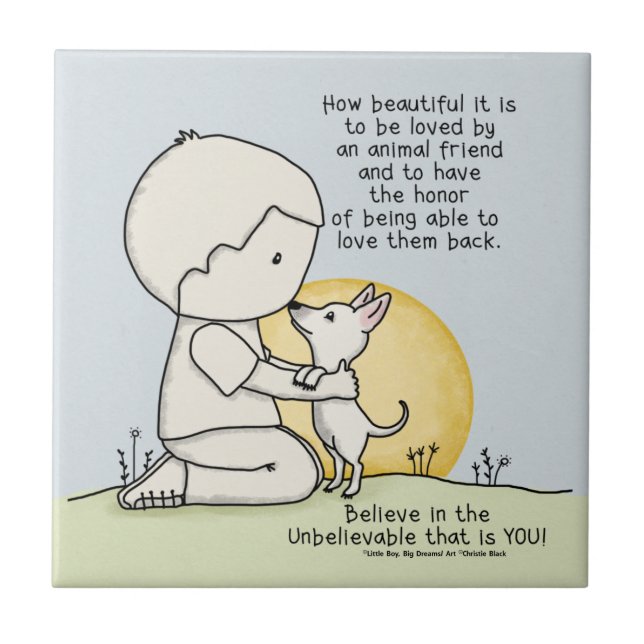 Carreau Amis animaux (Devant)