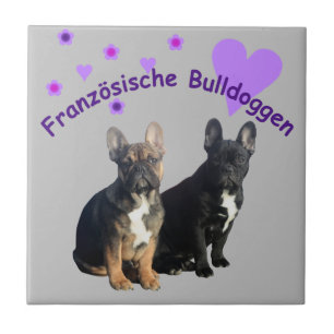 Carreau Amis Bouledogues Français French Bulldog