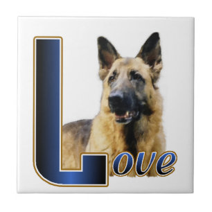 Carreau Amour berger allemand