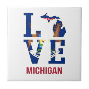 Carreau Amour de l'État du Michigan
