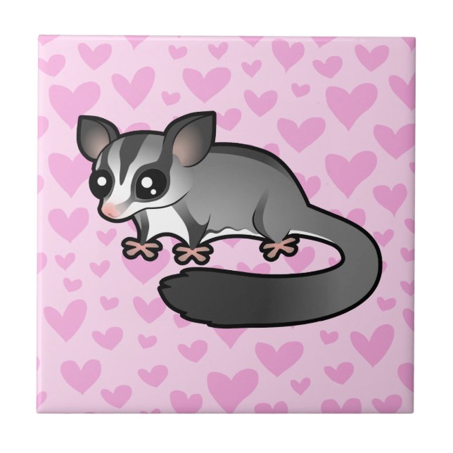 Carreau Amour de Sugar Glider (Devant)