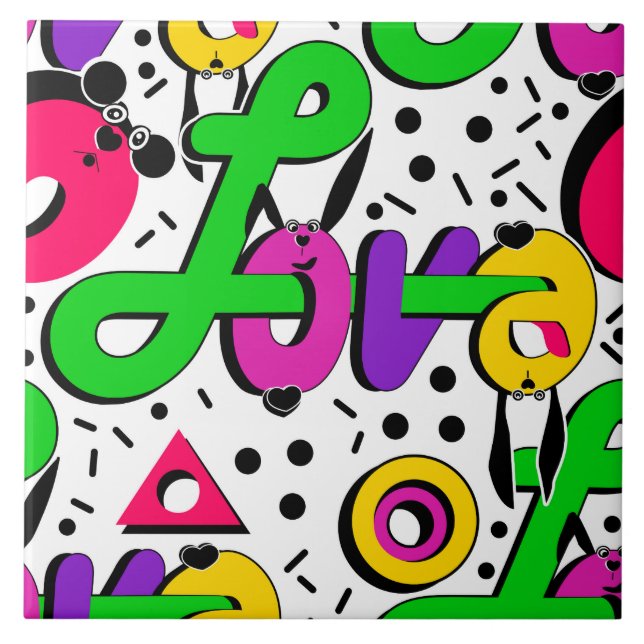 Carreau Amour, Saint Valentin (Devant)