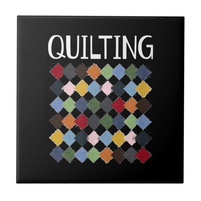 Carreau Amoureux de quilting amusants | Cadeaux Anniversai (Devant)