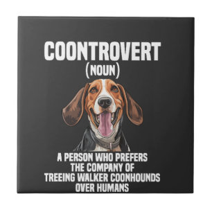 Carreau Amoureux de Treeing Walker Coonhound Chien Coontro