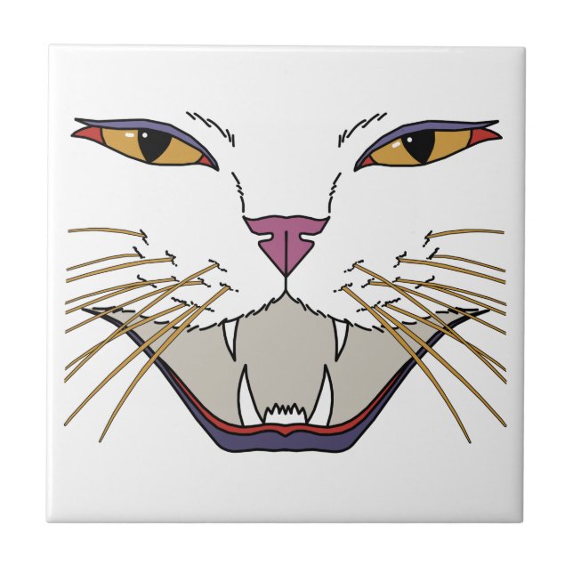 Carreau Amoureux des chats fisty (Devant)