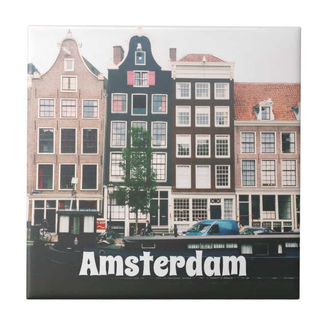 Carreau Amsterdam Voyage Souvenir (Devant)