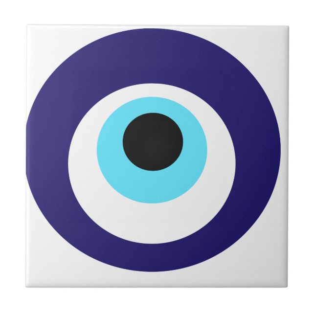 Carreau Amulette de Nazar (boncuğu de nazar) (Devant)