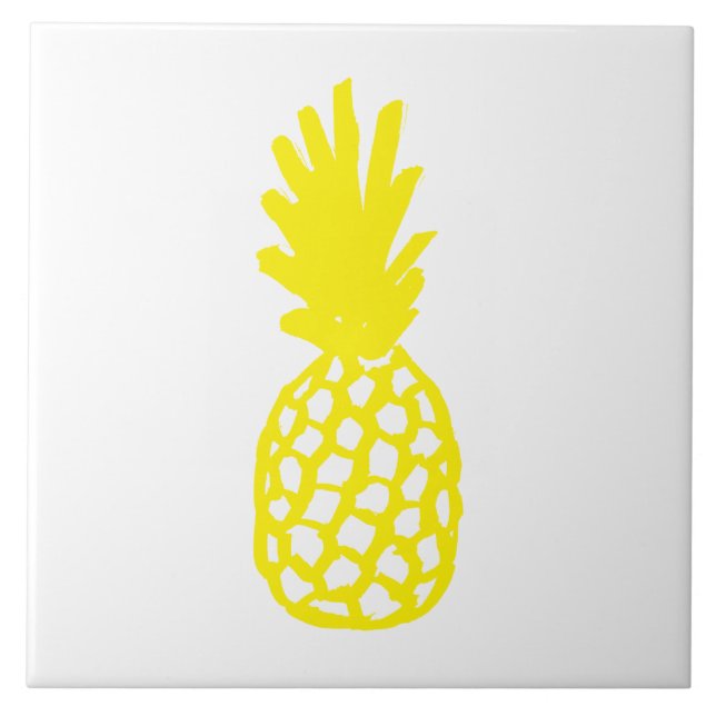 Carreau Ananas jaune (Devant)