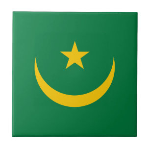Carreau Ancien drapeau mauritanien