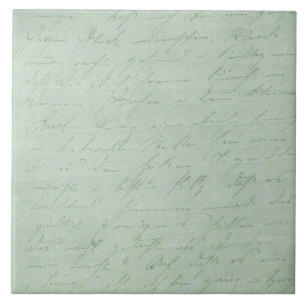 Carreau Ancienne écriture manuscrite lettres d'amour estam