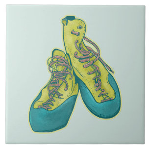 Carreau Ancienne escalade chaussures rock escalade