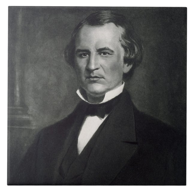 Carreau Andrew Johnson (1808-75), 17ème président de l'ONU (Devant)