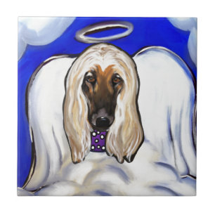 Carreau Ange Afghan Hound