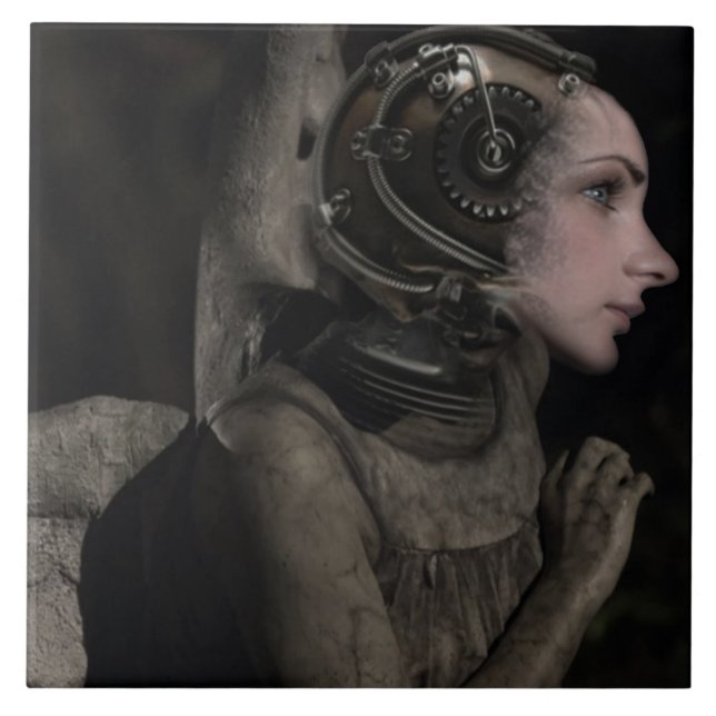 Carreau Ange de Steampunk (Devant)