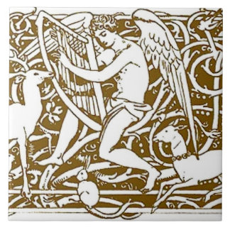Carreau Angel avec Harpe