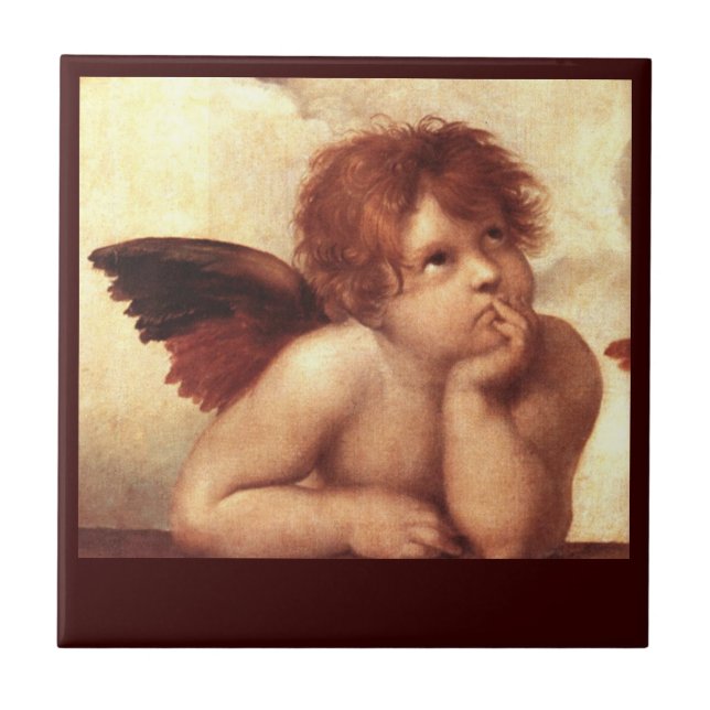Carreau ANGEL / Cherub ailé (Devant)