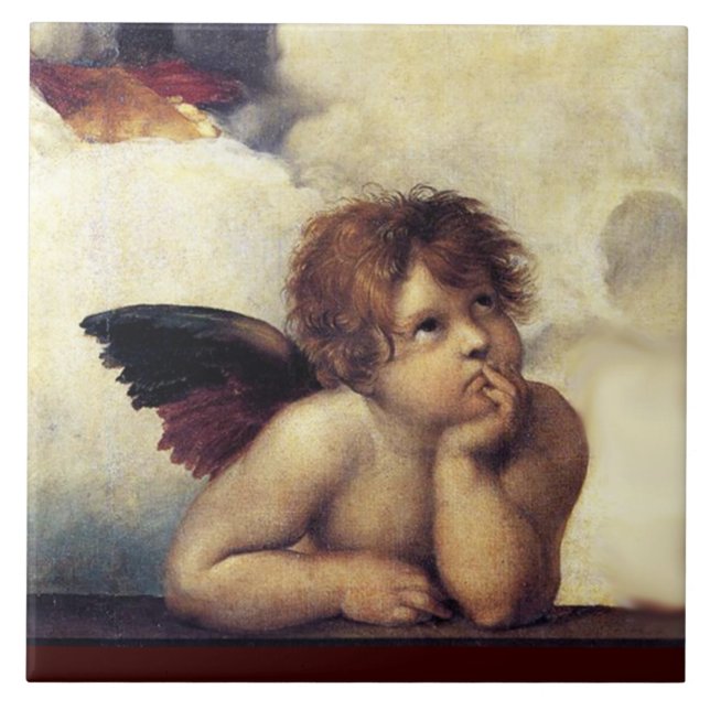Carreau ANGEL / Cherub ailé (Devant)