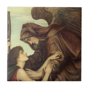 Carreau Angel de la mort par Evelyn De Morgan