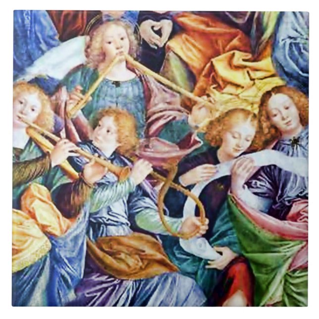 Carreau Angels musiciens en concert (Devant)