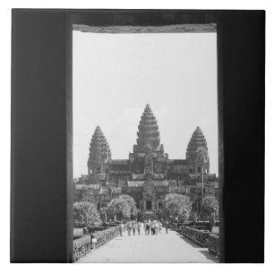 Carreau Angkor Cambodia, Angkor Vat Doorway Vue 2