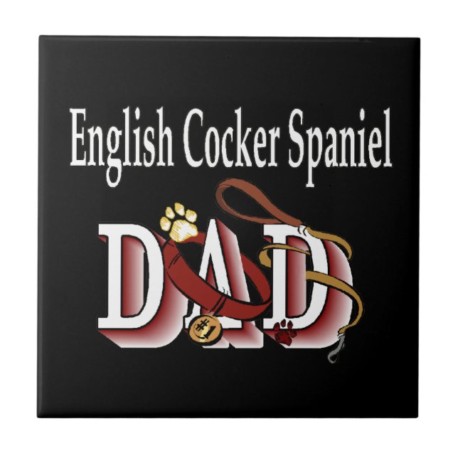 Carreau Anglais Cocker Spaniel PAD (Devant)