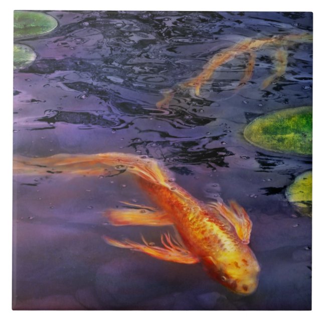 Carreau Animal - Poisson - Il y a quelque chose à propos d (Devant)