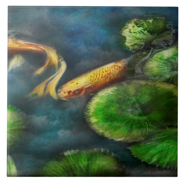 Carreau Animal - Poisson - Le poisson timide (Devant)