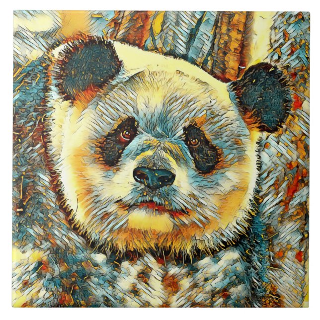 Carreau AnimalArt_Panda_014 (Devant)